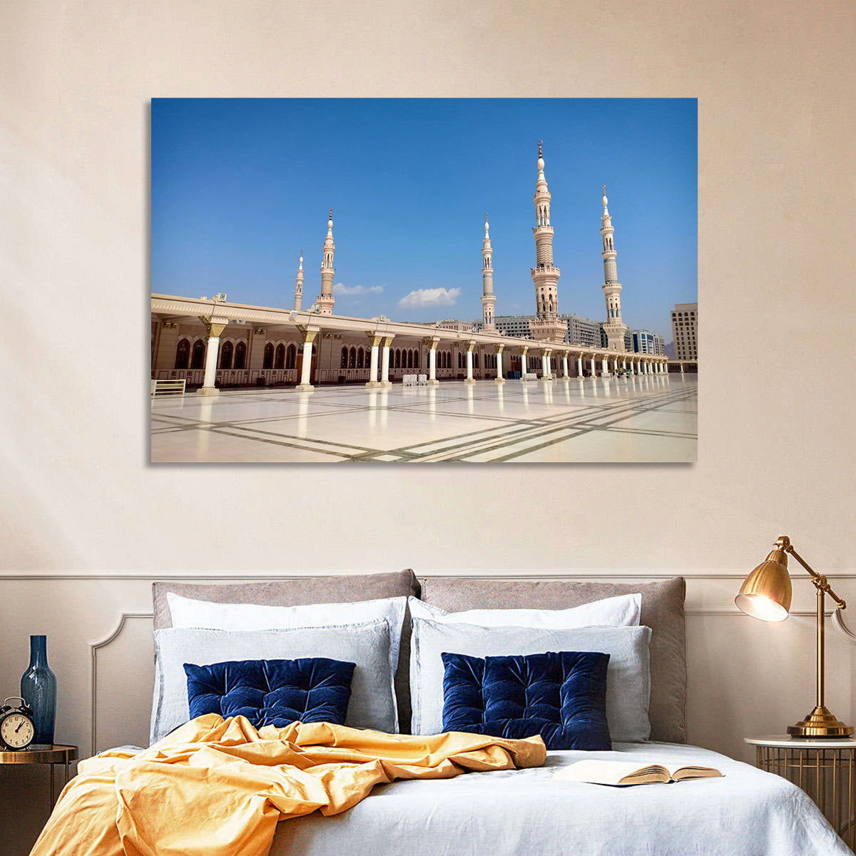 Al-masjid An-nabawi, Medina Wall Art in a room, landscape