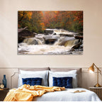 Carolina River in Autumn Wall Art