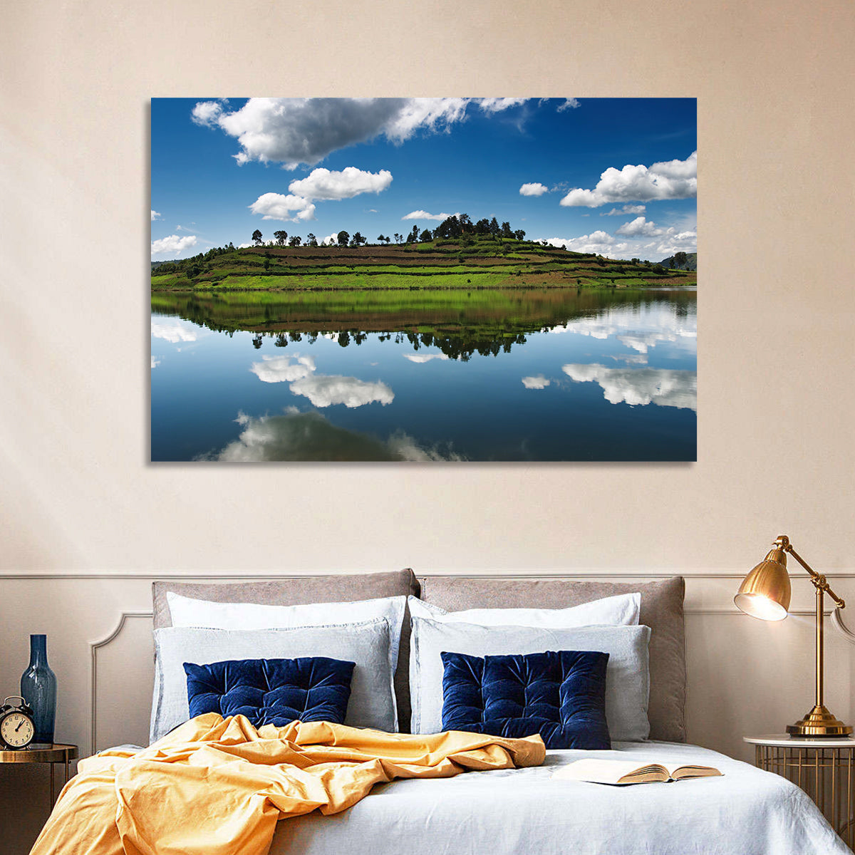 Bunyonyi Lake Reflection Wall Art
