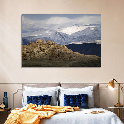 Wonderstone Snow-dusted Mountains Wall Art