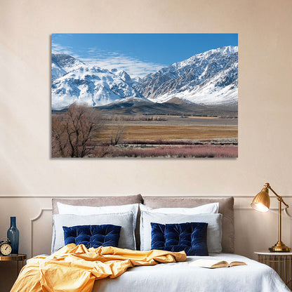 Eastern Sierra Winter Peaks Wall Art