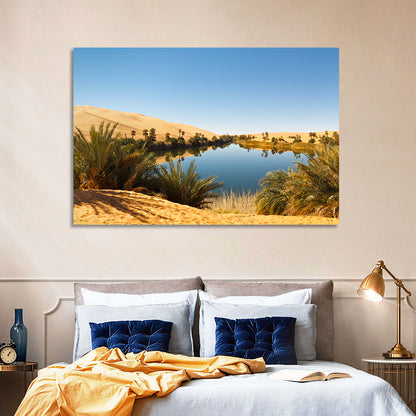 Umm Al Ma Desert Oasis Wall Art