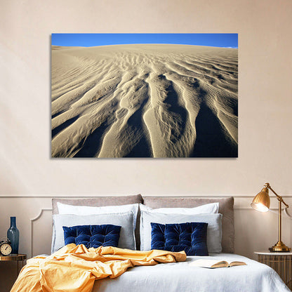 Endless Rippled Sand Dunes Wall Art