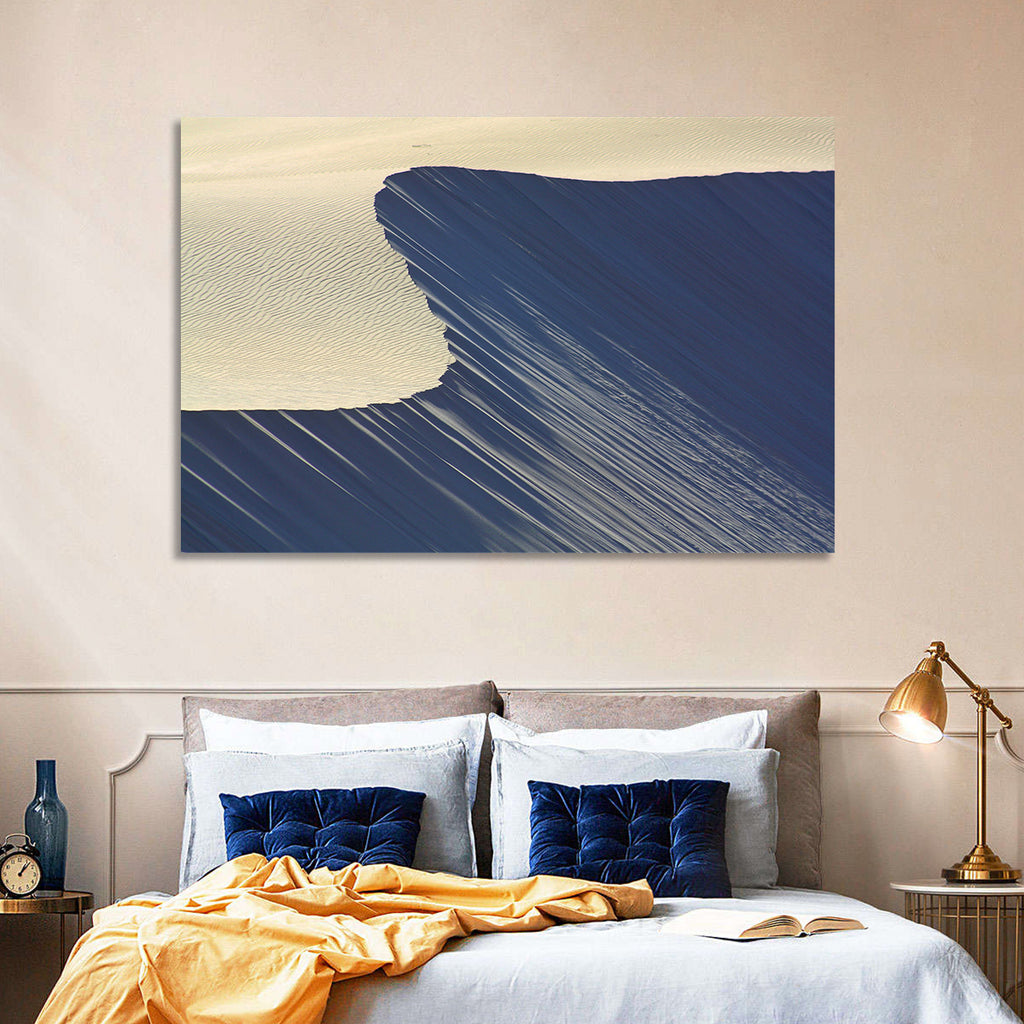 Minimalist Sand Dunes in Late Light Wall Art