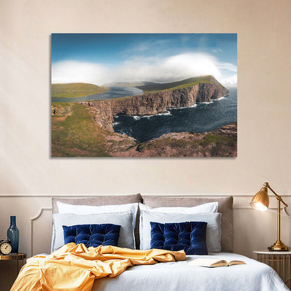 Traelanipa Cliffs, Sørvágsvatn Wall Art