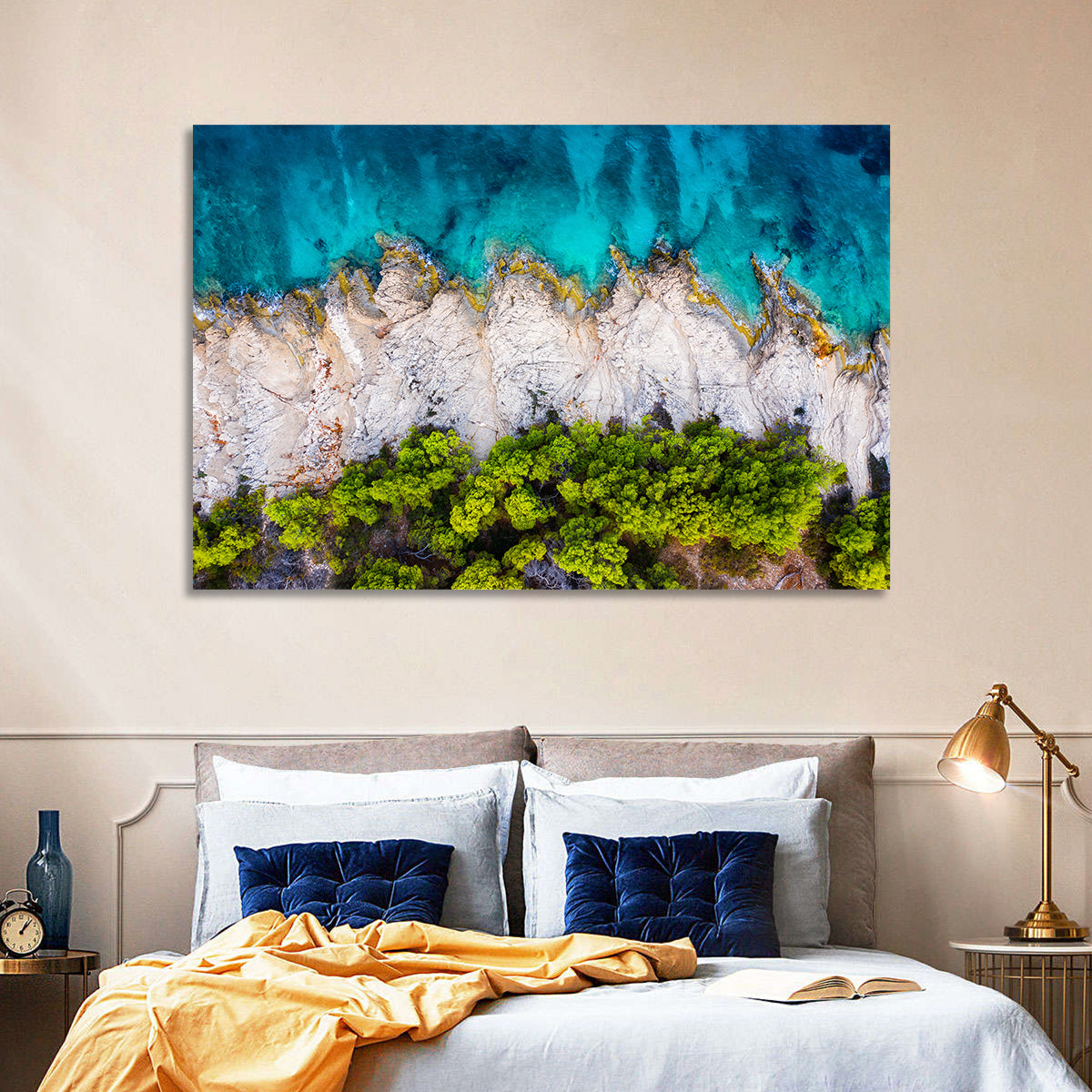 Croatian Coastscape Wall Art