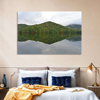 Calm Reflection at Lake Santeetlah Wall Art