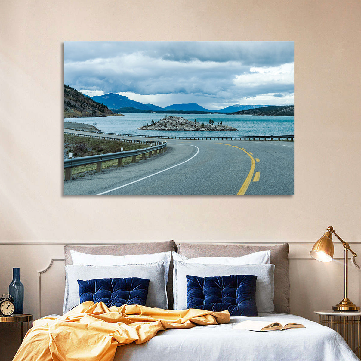 David Thompson Highway 11, Abraham Lake Wall Art