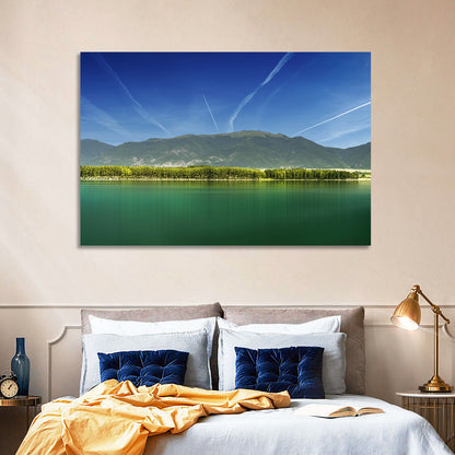 Koprinka Dam Reflections Wall Art