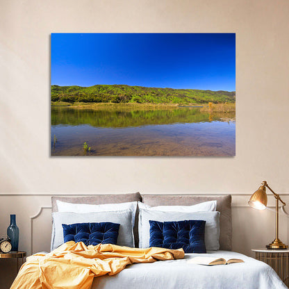 Santa Barbara Lake Reflection Wall Art