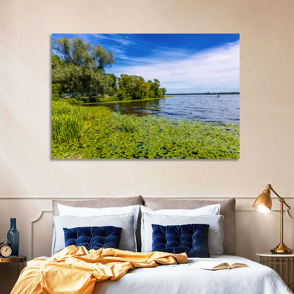 Zegrzynskie Reservoir Landscape Wall Art