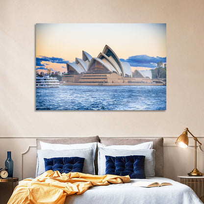 Sydney Opera House at Dusk Wall Art