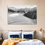 Dolomites at Lago Di Misurina Wall Art