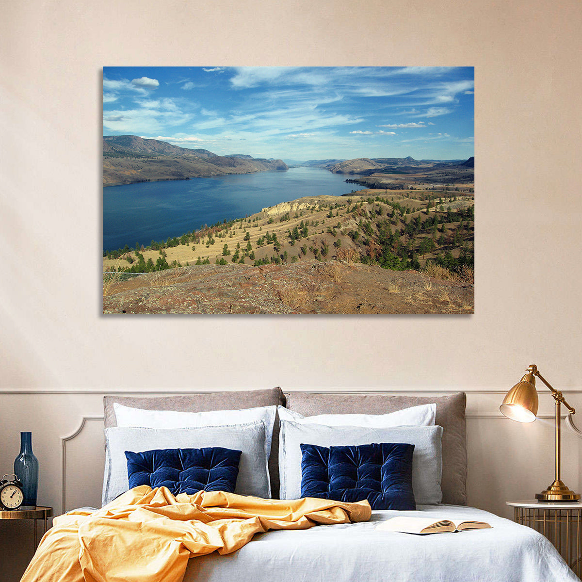 Kamloops Lake View Wall Art