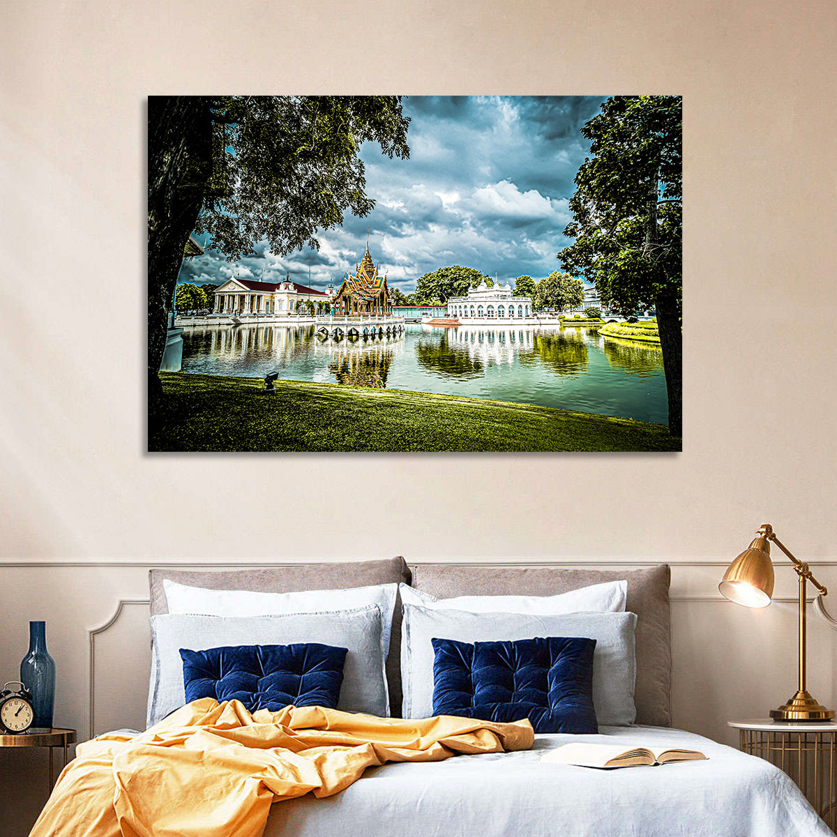 Aisawan Thiphya- Pavilion, Ayutthaya Wall Art