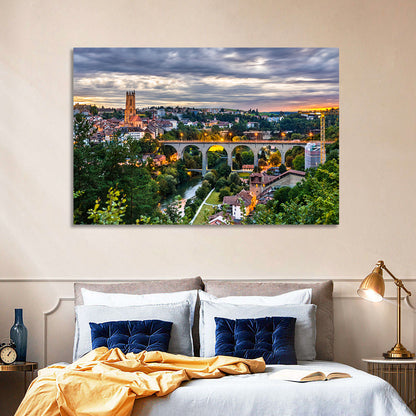 Zaehringen Bridge Wall Art