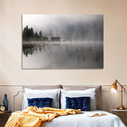 Ferchensee Morning Mist Wall Art