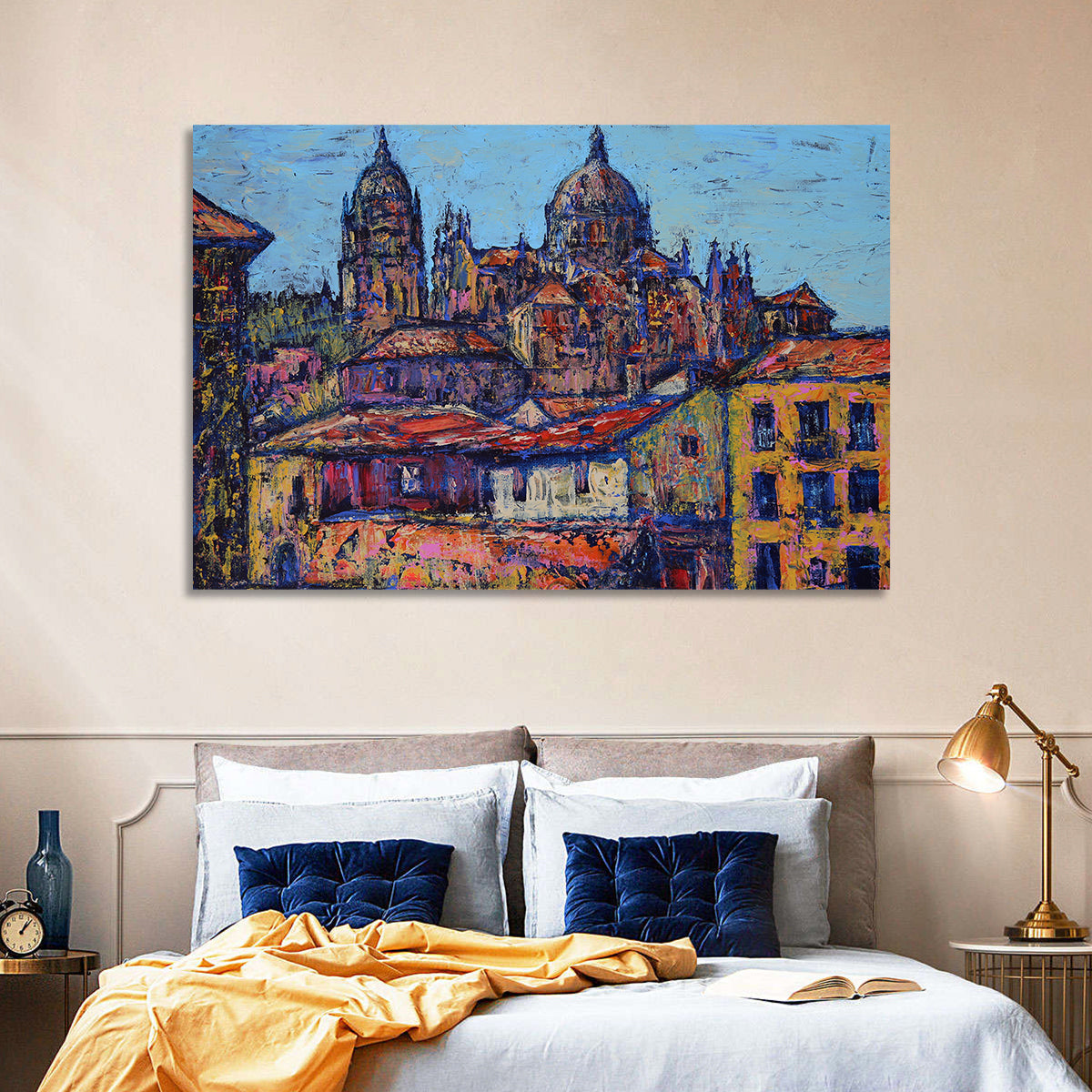 Salamanca Cathedral Rooftops Wall Art