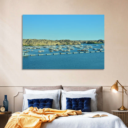 Philae Harbor, Lake Nasser Wall Art
