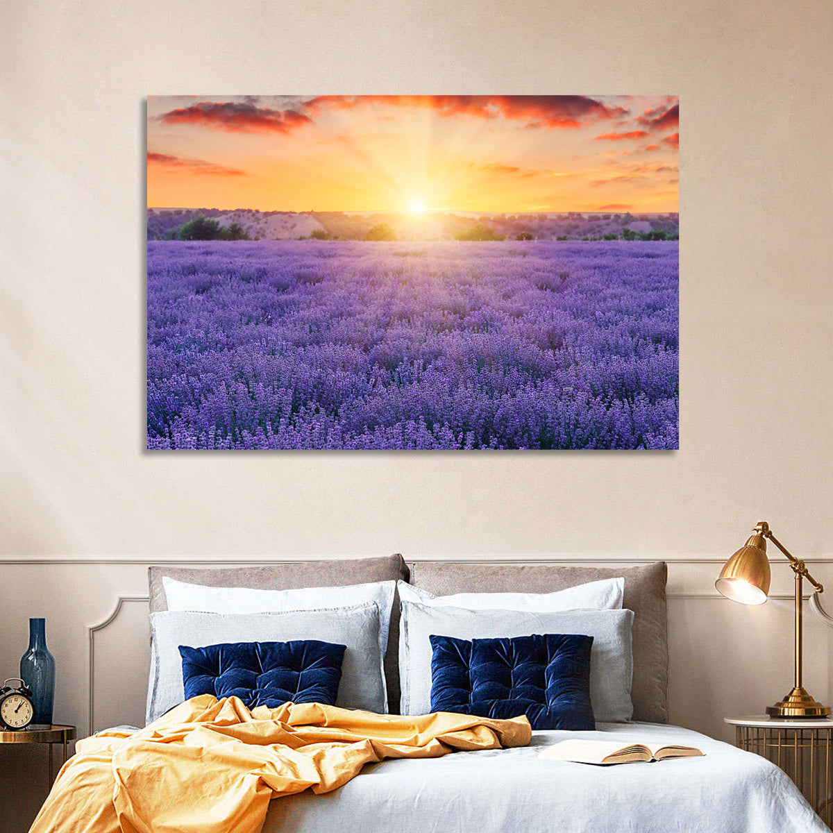 Lavender Fields Wall Art