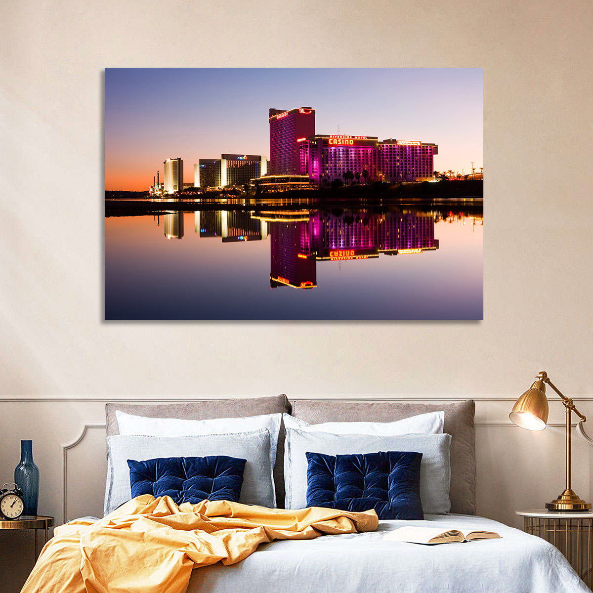 Laughlin Riverside Reflection Wall Art