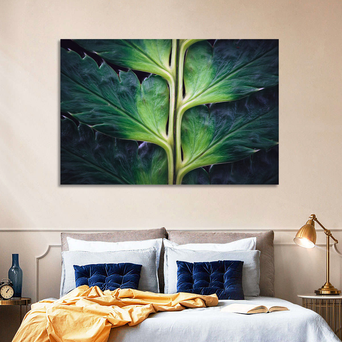 Fern Stem Macro Study Wall Art