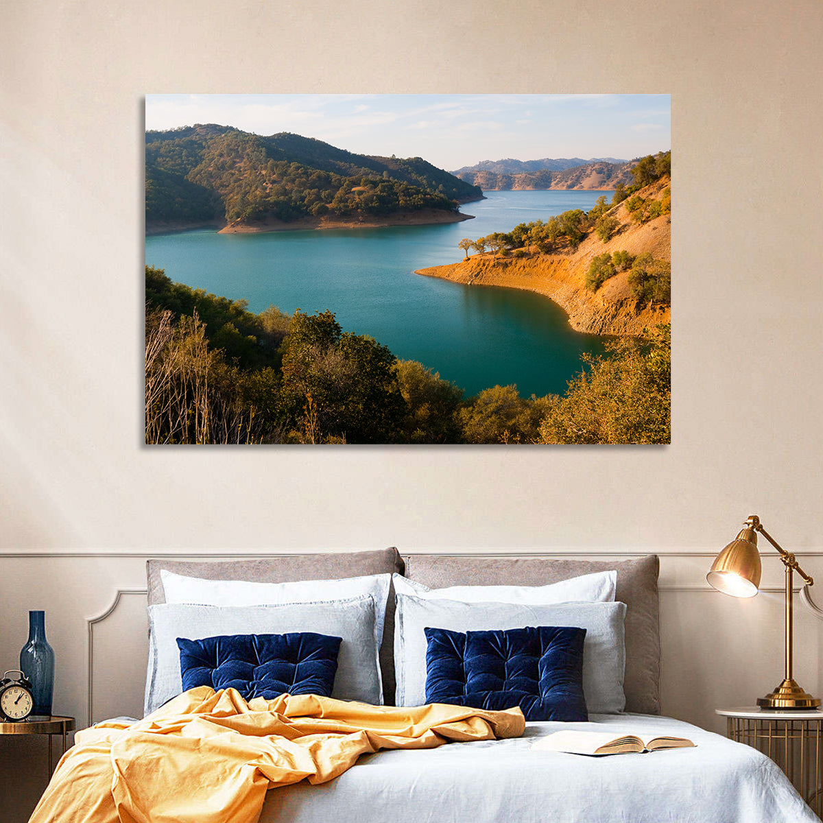 Lake Berryessa Peninsula View Wall Art
