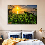 Mangrove Roots at Sunset Wall Art