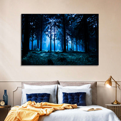 Thuringia Forest at Dusk Wall Art