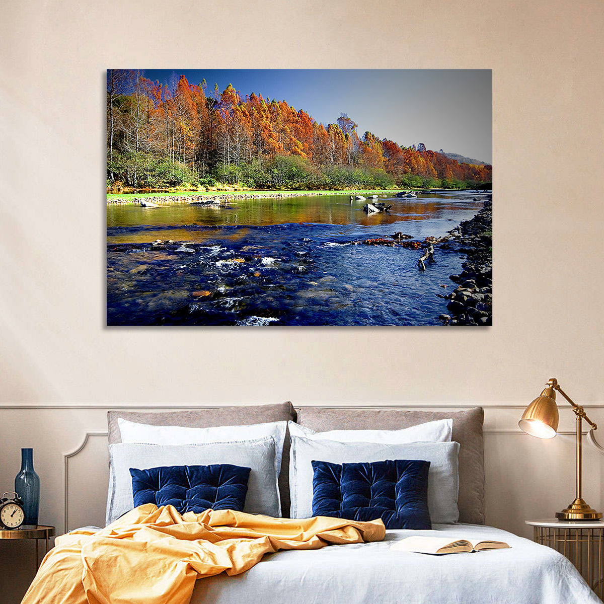 Beavers Bend State Park Wall Art in a room, landscape