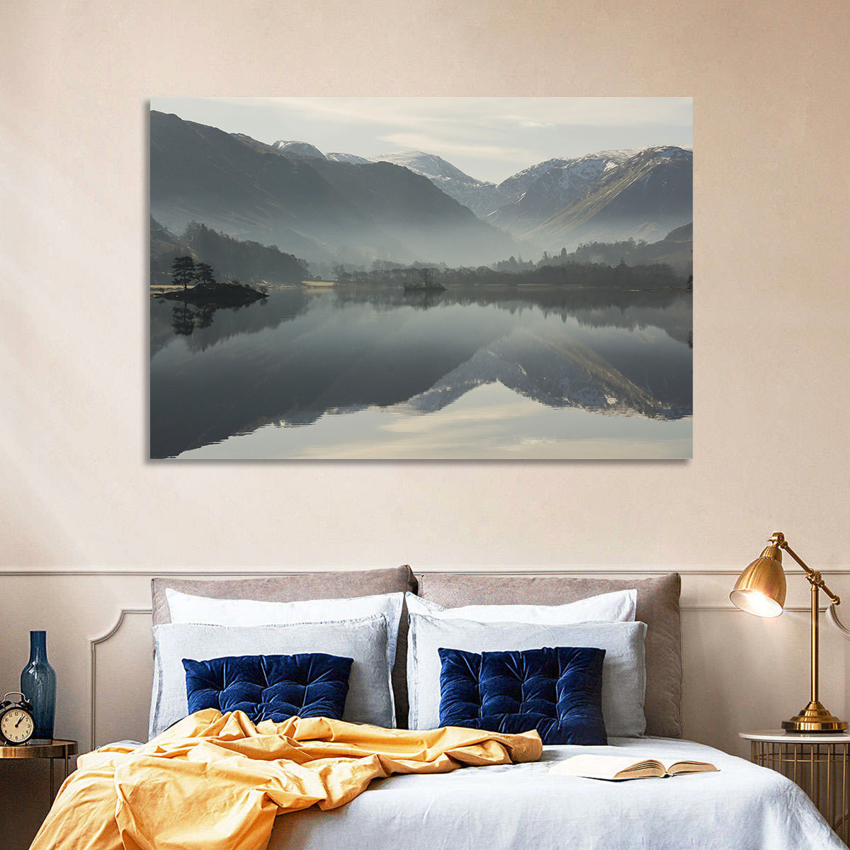 Lake Ullswater Morning Mist Wall Art