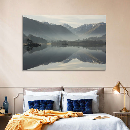Lake Ullswater Morning Mist Wall Art