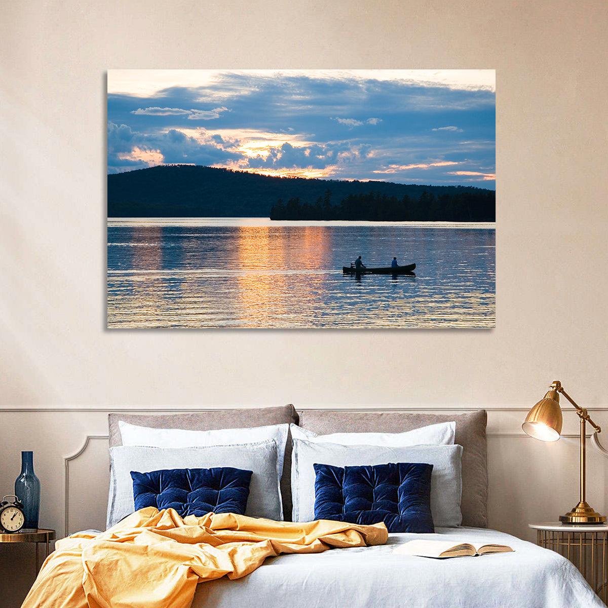 Moosehead Lake Sunset Wall Art