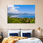 Lake Bracciano View Wall Art