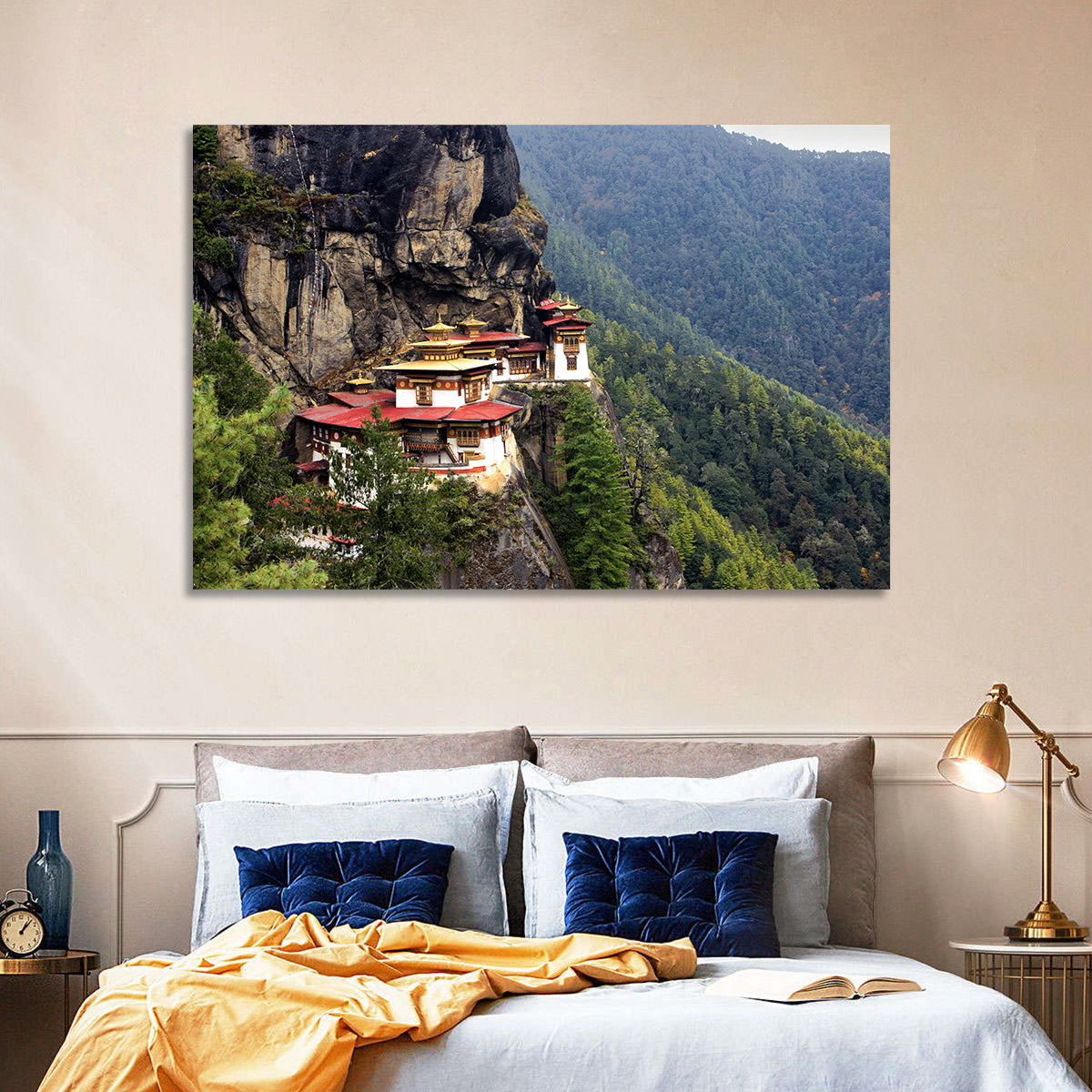 Tiger's Nest Monastery, Paro Bhutan Wall Art