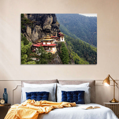 Tiger's Nest Monastery, Paro Bhutan Wall Art