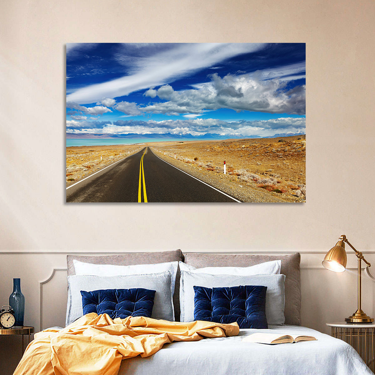 Road To Viedma Lake Wall Art