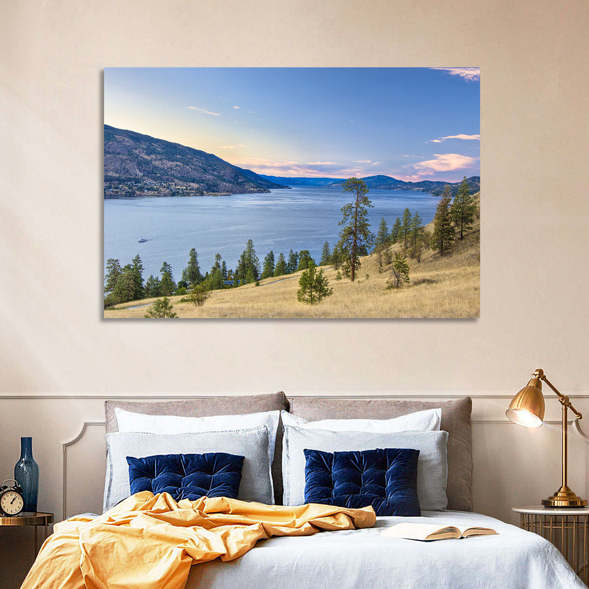 Blue Lake Okanagan Wall Art