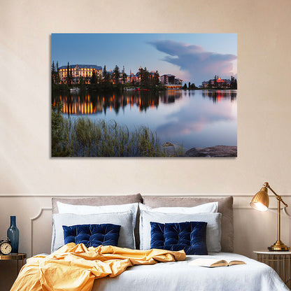 Štrbské Pleso at Dusk Wall Art