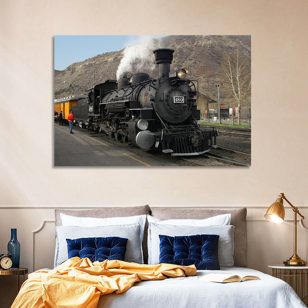 Durango Steam Locomotive No. 480 Wall Art
