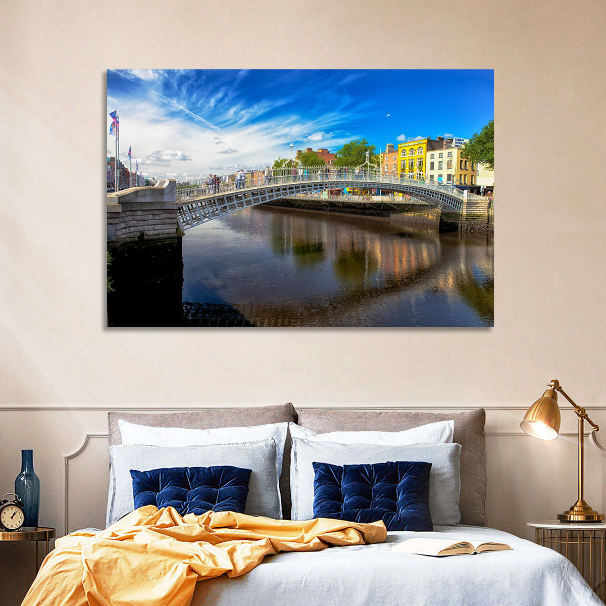 Hapenny Bridge Wall Art