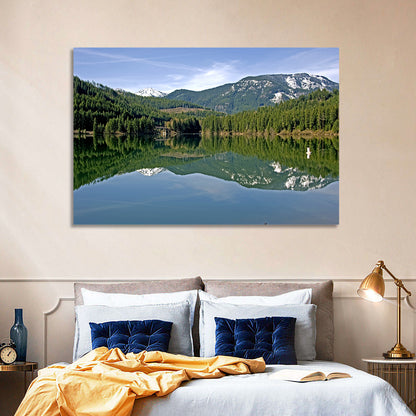 Lake Crescent Reflection Wall Art