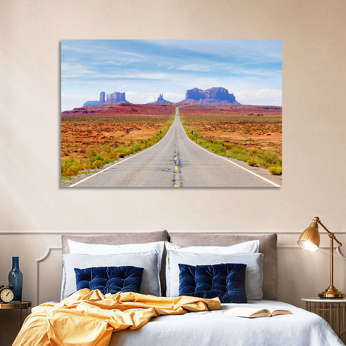Highway 163 Into Monument Valley Wall Art