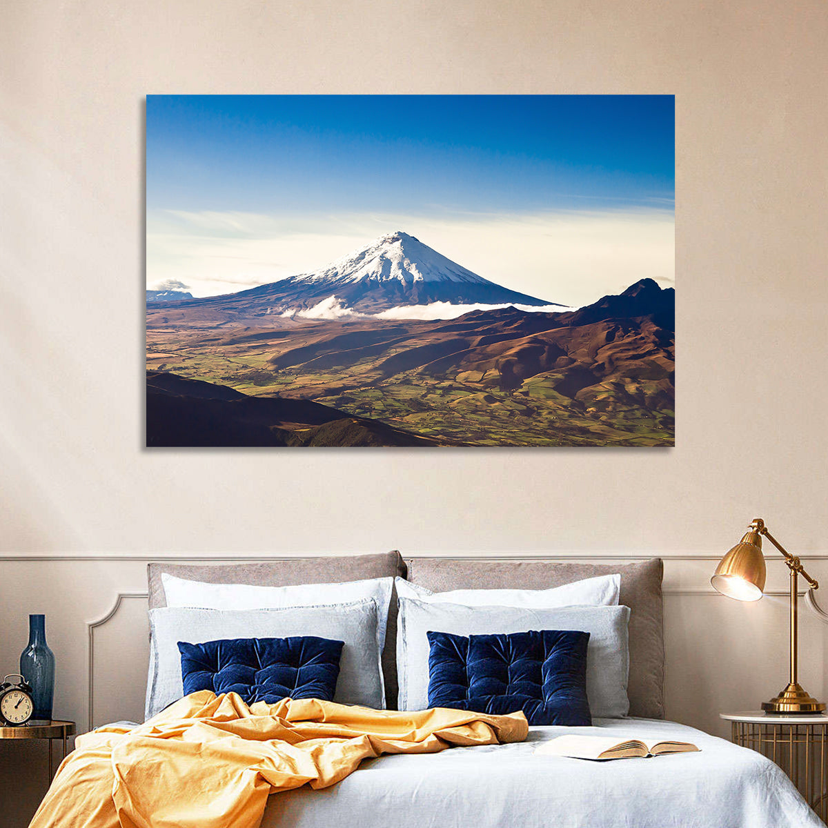 Cotopaxi Volcano Landscape Wall Art