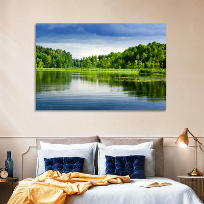 Mazury Forest Lake Wall Art