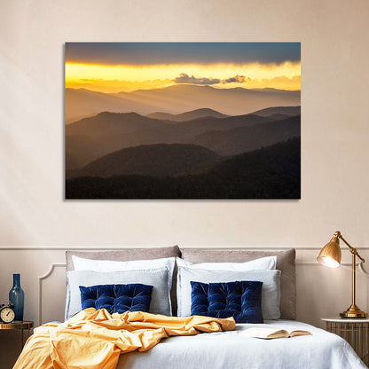Southern Appalachian Sunset Wall Art