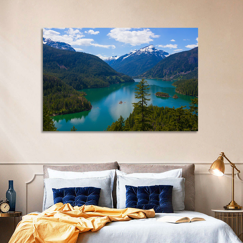 Diablo Lake Reflections Wall Art