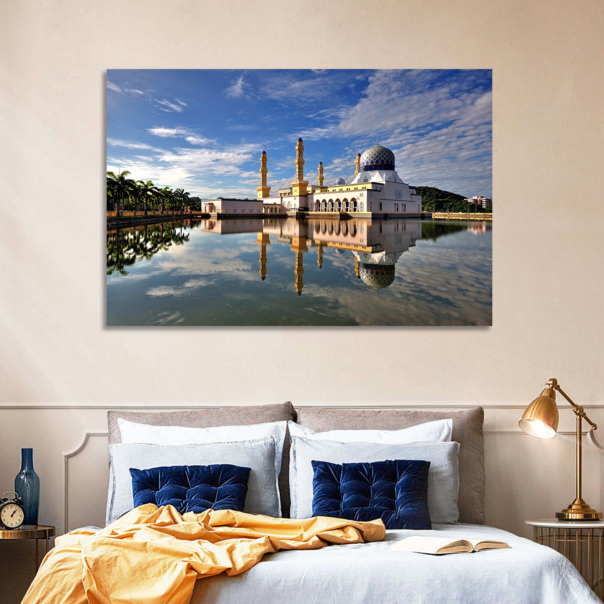 Kota Kinabalu City Mosque Wall Art