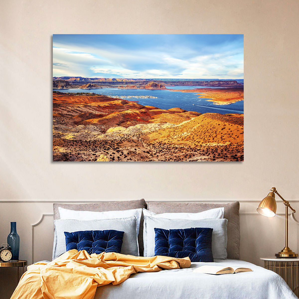 Lake Powell Marina Panorama Wall Art