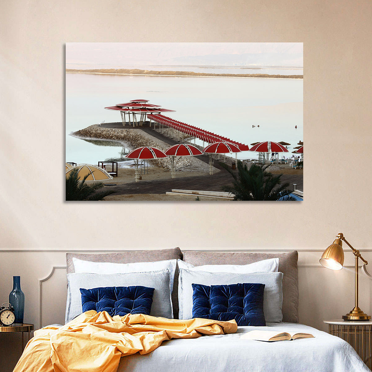Ein Bokek Dead Sea Boardwalk Wall Art
